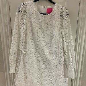 Lilly Pulitzer White Eyelet Dress